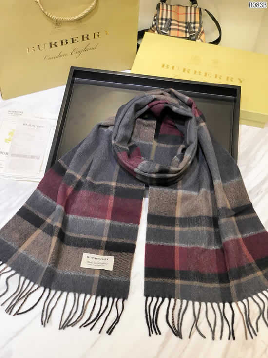 Women Scarves Autumn Winter New Female Wool Scarf Fake Burberry Scarves 20